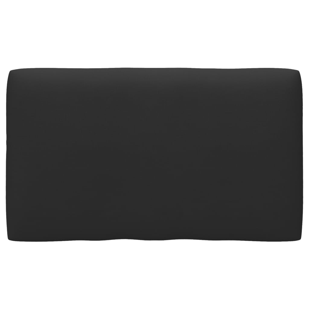 Garten-Paletten-Ecksofa Schwarz Imprägniertes Kiefernholz