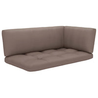 Thumbnail for Garten-Paletten-Ecksofa Schwarz Imprägniertes Kiefernholz