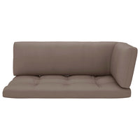 Thumbnail for Garten-Paletten-Ecksofa Schwarz Imprägniertes Kiefernholz