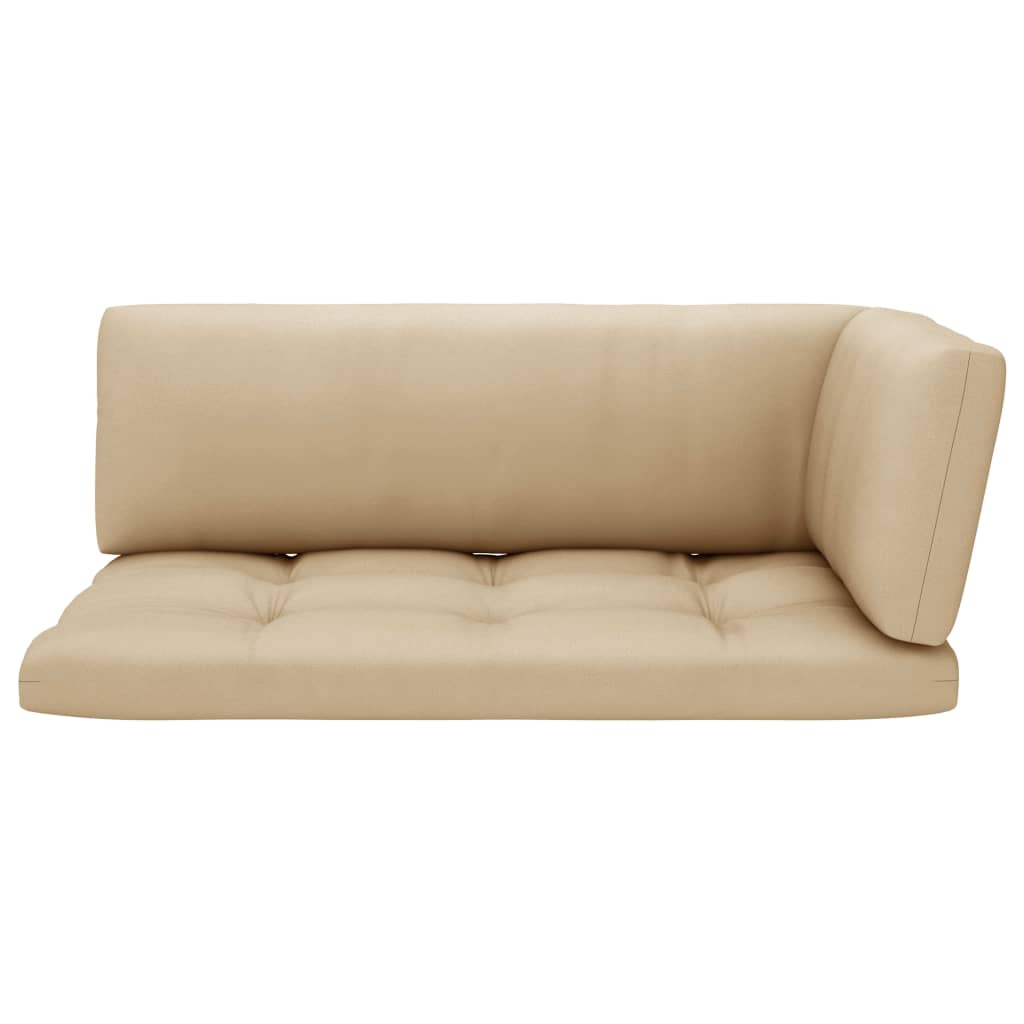 Garten-Paletten-Ecksofa Honigbraun Imprägniertes Kiefernholz