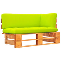 Thumbnail for Garten-Paletten-Ecksofa Honigbraun Imprägniertes Kiefernholz