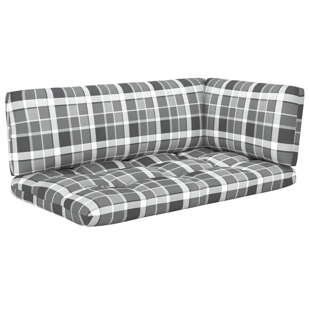 4-tlg. Paletten-Lounge-Set Grün Imprägniertes Kiefernholz