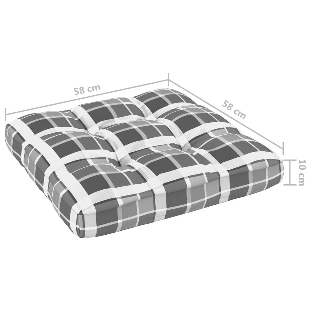 4-tlg. Paletten-Lounge-Set Grün Imprägniertes Kiefernholz