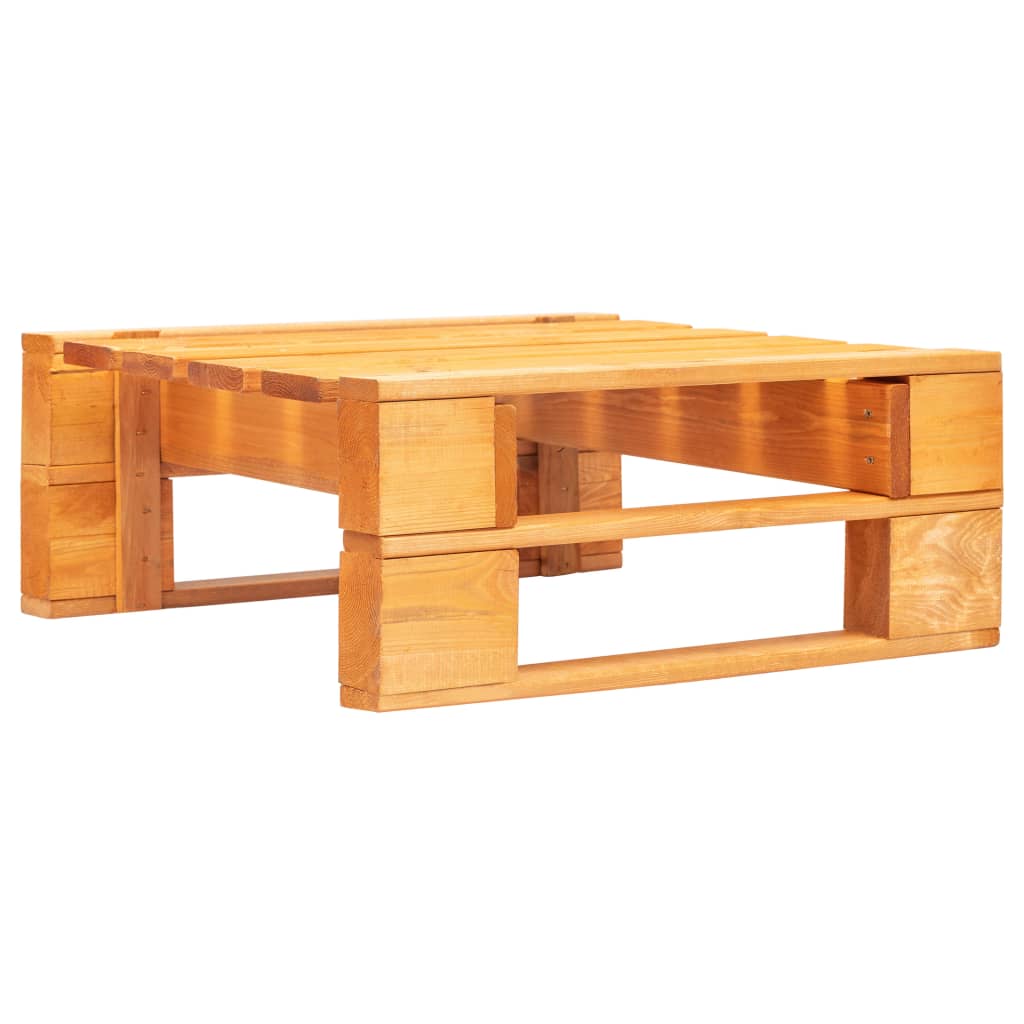 4-tlg. Paletten-Lounge-Set Honigbraun Imprägniertes Kiefernholz