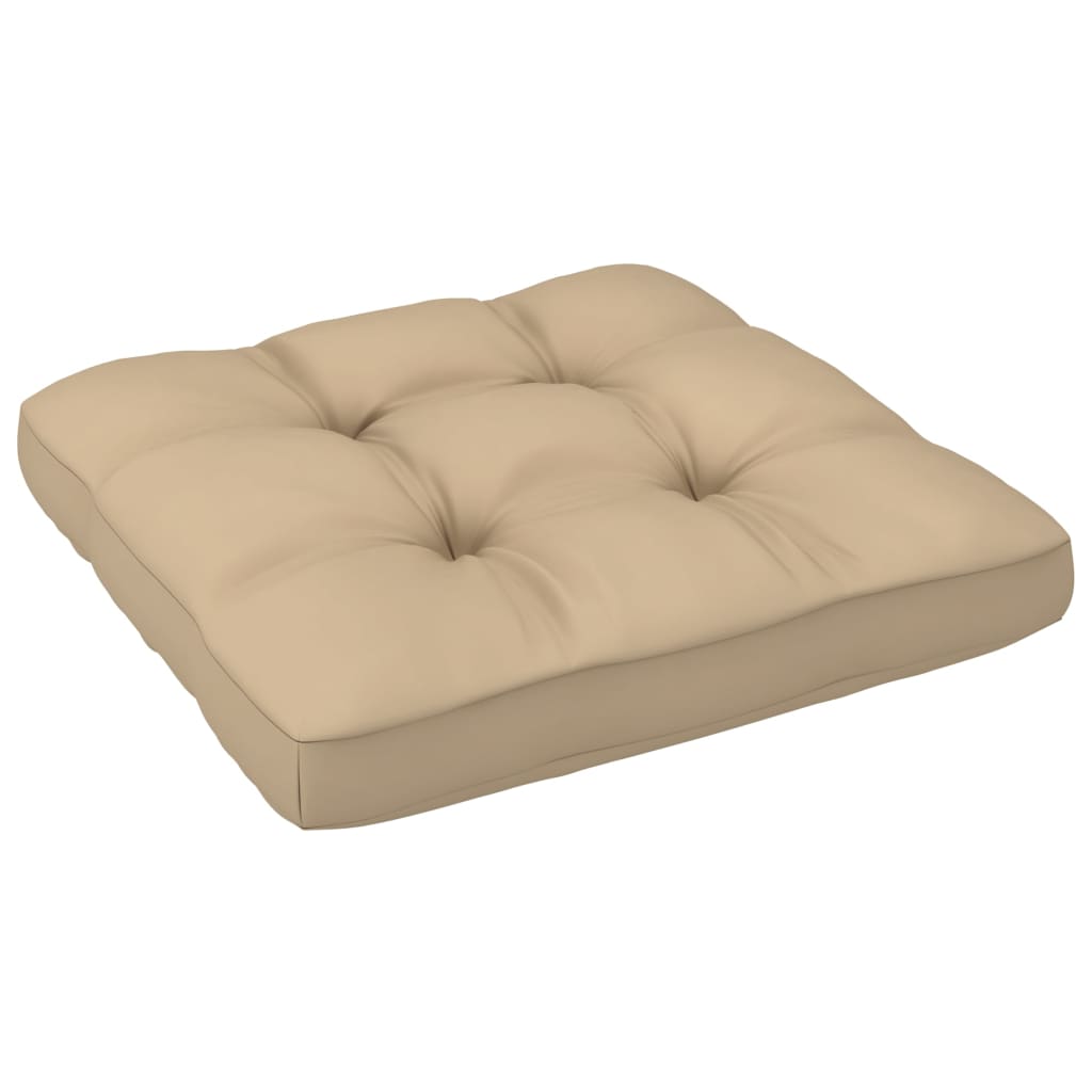6-tlg. Paletten-Lounge-Set Schwarz Imprägniertes Kiefernholz
