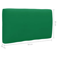 Thumbnail for 6-tlg. Paletten-Lounge-Set Grün Imprägniertes Kiefernholz