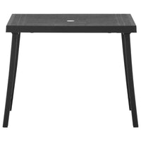 Thumbnail for 3-tlg. Bistro-Set Klappbar Kunststoff Grau