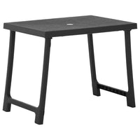 Thumbnail for 3-tlg. Bistro-Set Klappbar Kunststoff Grau