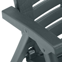 Thumbnail for Gartenstühle 2 Stk. Kunststoff Grün