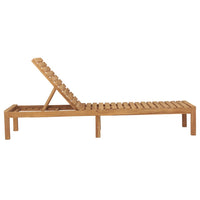 Thumbnail for Sonnenliege Massivholz Teak