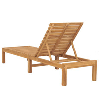 Thumbnail for Sonnenliege Massivholz Teak