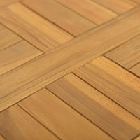 Thumbnail for Tischplatte Quadratisch 40x40x2,5 cm Massivholz Teak