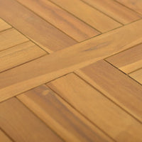 Thumbnail for Tischplatte Quadratisch 50x50x2,5 cm Massivholz Teak