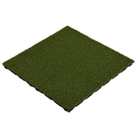 Thumbnail for Kunstrasen-Fliesen 8 Stk. 50x50x2,5 cm Gummi