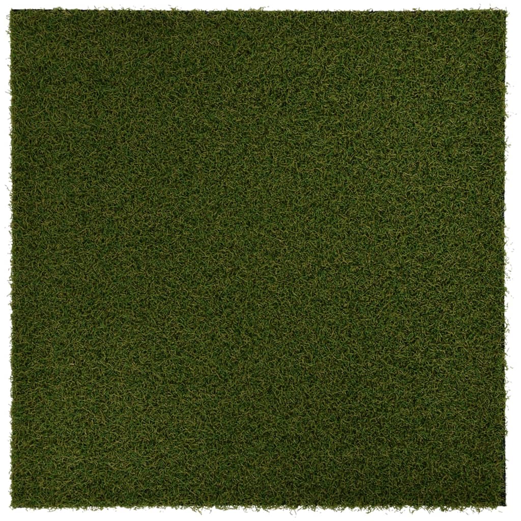 Kunstrasen-Fliesen 8 Stk. 50x50x2,5 cm Gummi