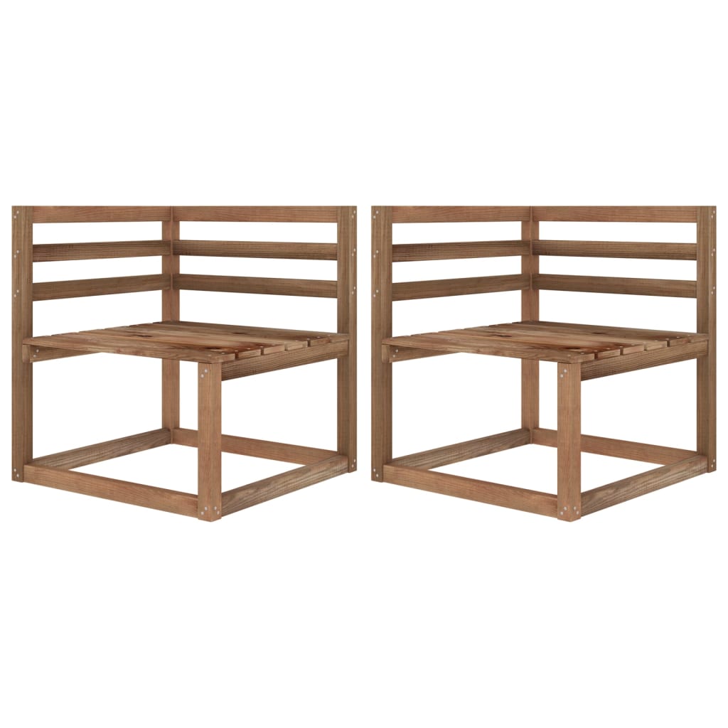 Garten-Palettensofa 3-Sitzer mit Kissen Anthrazit Kiefernholz