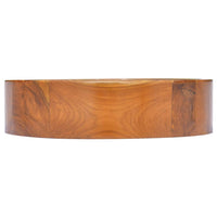 Thumbnail for Waschbecken Massivholz Teak Φ40x10 cm