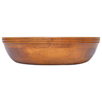 Thumbnail for Waschbecken Massivholz Teak Φ40x10 cm