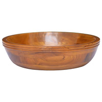 Thumbnail for Waschbecken Massivholz Teak Φ40x10 cm