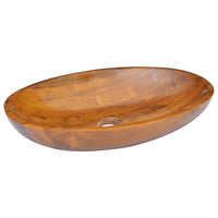 Thumbnail for Waschbecken Massivholz Teak 60x40x10 cm