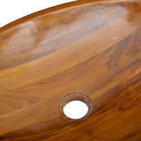 Thumbnail for Waschbecken Massivholz Teak 60x40x10 cm