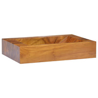 Thumbnail for Waschbecken Massivholz Teak 50x35x10 cm