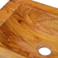 Thumbnail for Waschbecken Massivholz Teak 50x35x10 cm