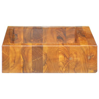 Thumbnail for Waschbecken Massivholz Teak 50x35x10 cm