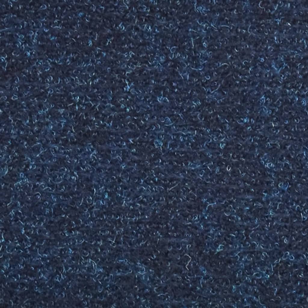 Selbstklebende Treppenmatten 10 Stk. Marineblau 56x17x3 cm