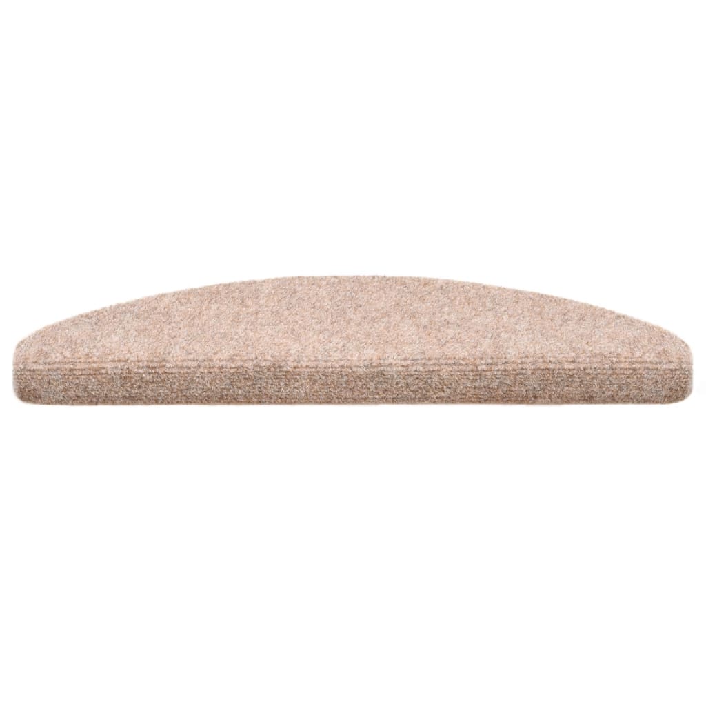 Selbstklebende Treppenmatten 10 Stk. Braun 65x21x4cm Nadelvlies