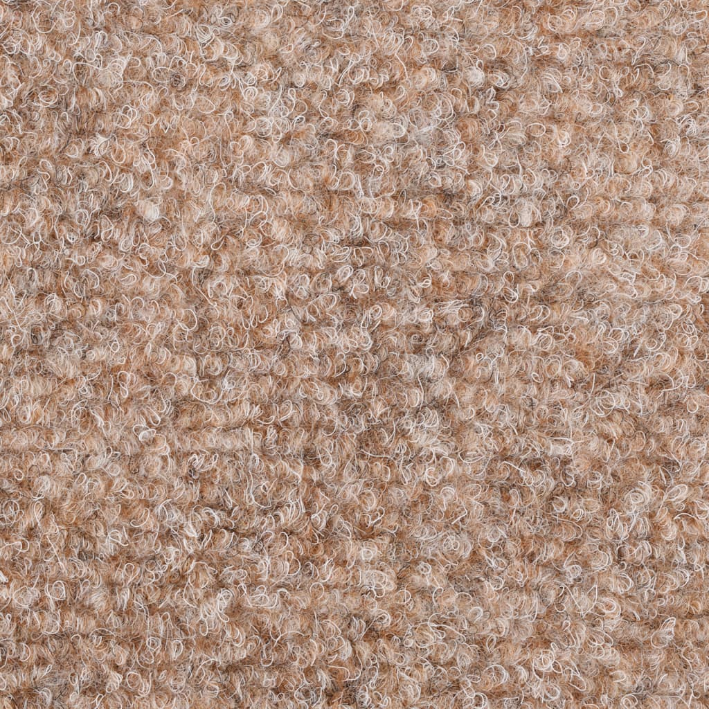 Selbstklebende Treppenmatten 10 Stk. Braun 65x21x4cm Nadelvlies