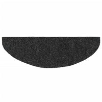 Thumbnail for Selbstklebende Treppenmatten 5 Stk. Dunkelgrau 65x21x4 cm