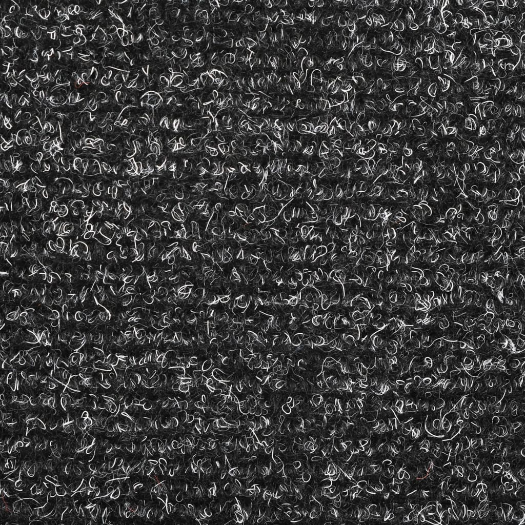 Selbstklebende Treppenmatten 10 Stk. Dunkelgrau 65x21x4 cm