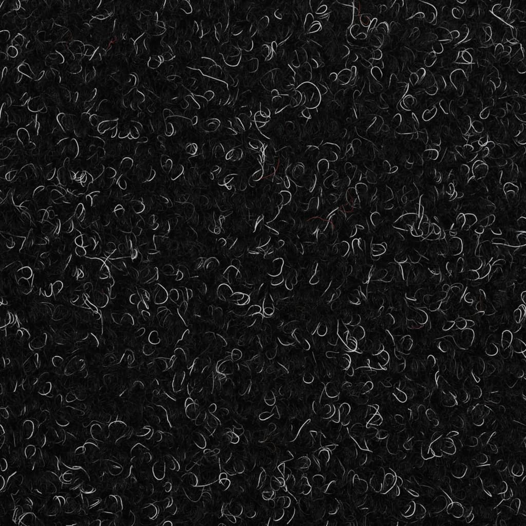 Treppenmatten Selbstklebend 10 Stk. Schwarz 65x21x4cm