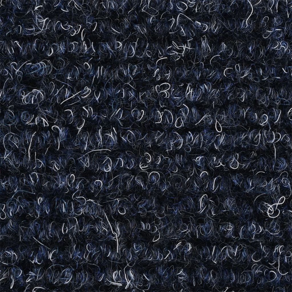 Selbstklebende Treppenmatten 10 Stk. Blau 65x21x4cm Nadelvlies