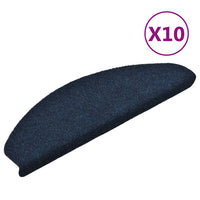 Thumbnail for Selbstklebende Treppenmatten 10 Stk. Marineblau 65x21x4cm