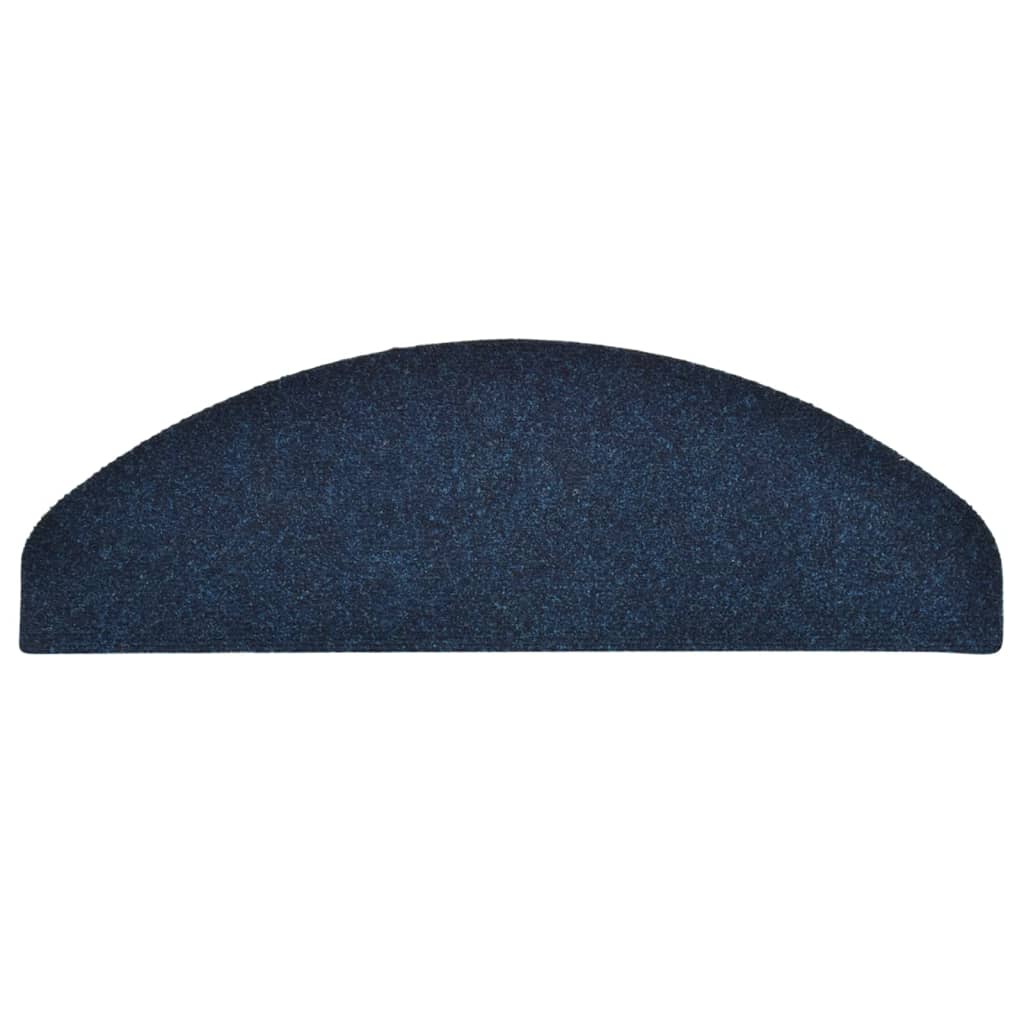 Selbstklebende Treppenmatten 10 Stk. Marineblau 65x21x4cm