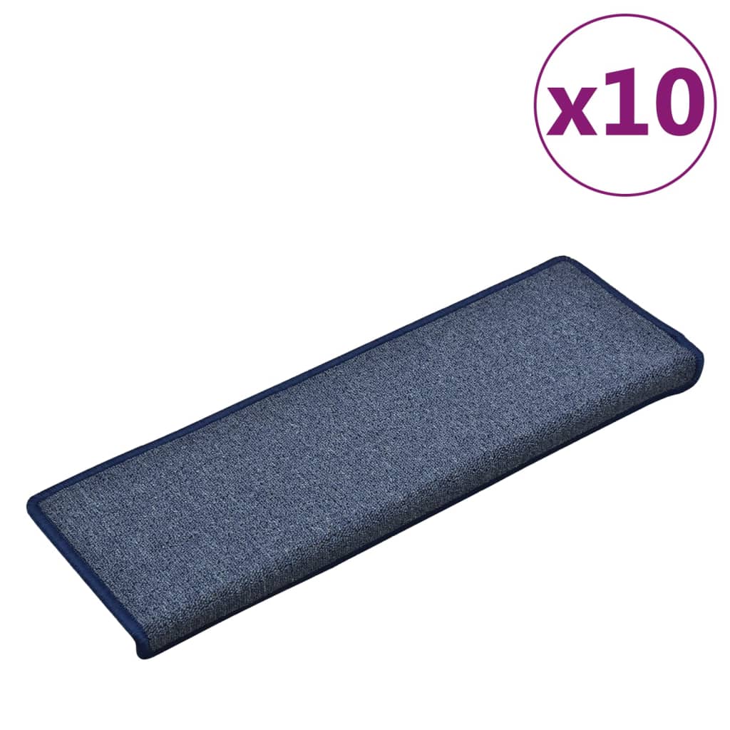 Stufenmatten 10 Stk. 65x25 cm Blau