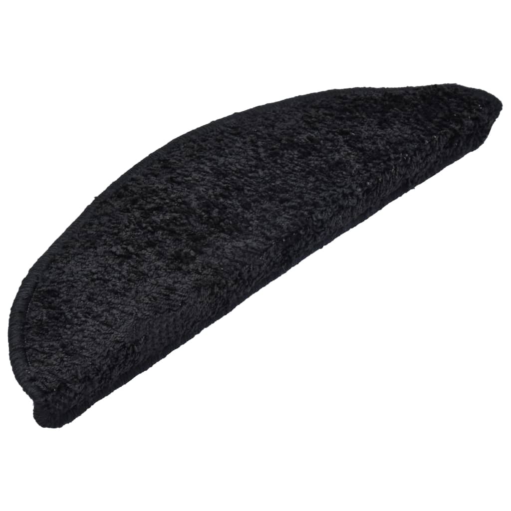 Stufenmatten 5 Stk. 56x20 cm Schwarz