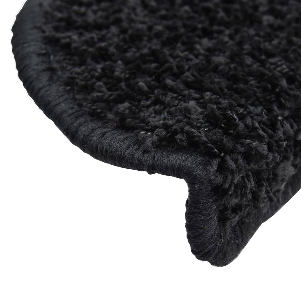 Stufenmatten 5 Stk. 56x20 cm Schwarz