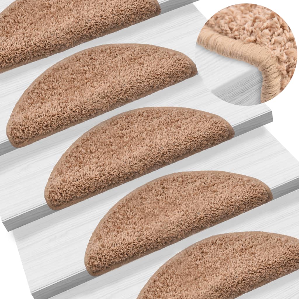 Stufenmatten 10 Stk. 56x20 cm Beige