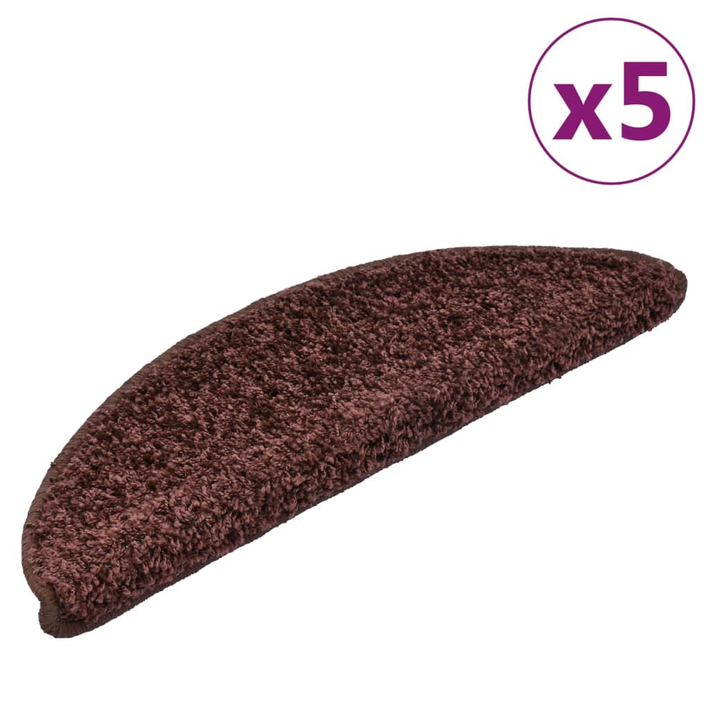 Stufenmatten 5 Stk. 56x20 cm Braun
