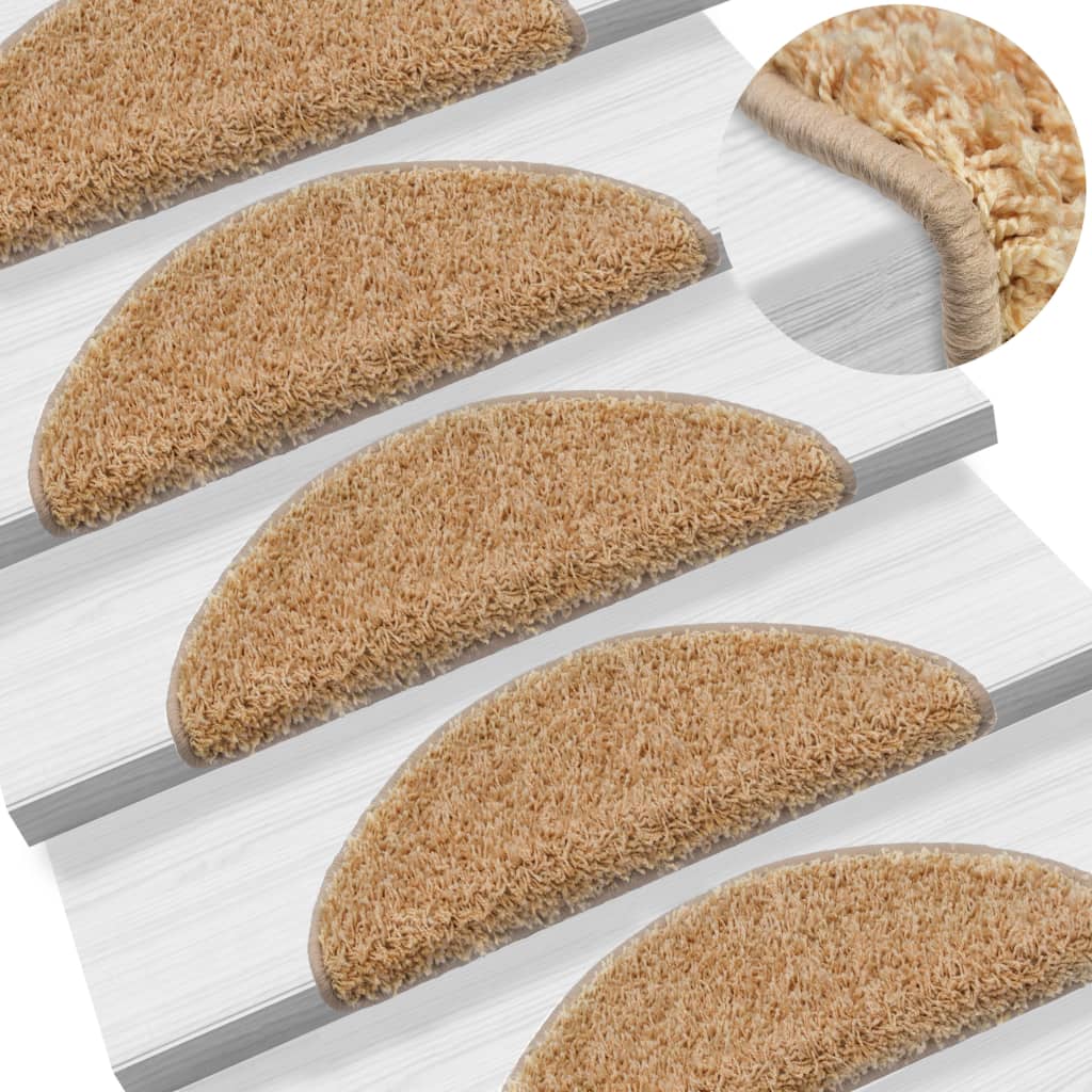 Stufenmatten 5 Stk. 56x20 cm Creme