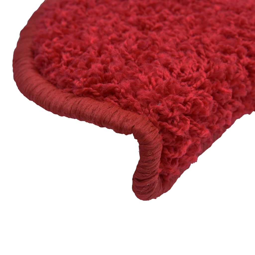 Stufenmatten 10 Stk. 56x20 cm Rot