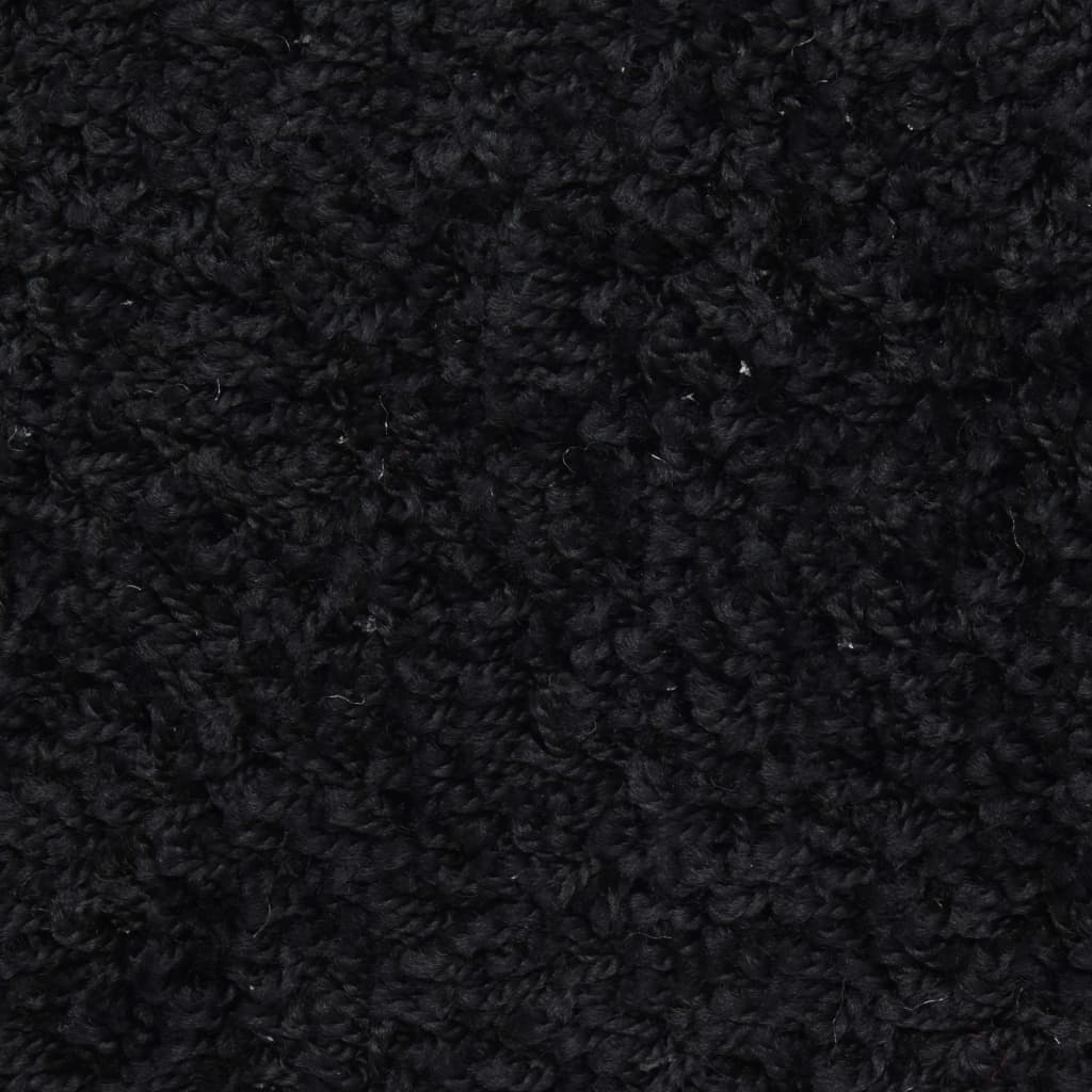 Stufenmatten 10 Stk. 65x25 cm Schwarz