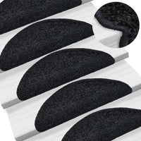 Thumbnail for Stufenmatten 10 Stk. 65x25 cm Schwarz
