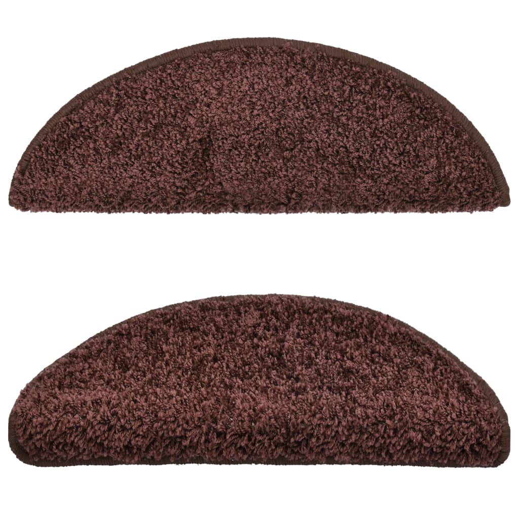 Stufenmatten 10 Stk. 65x21x4 cm Braun