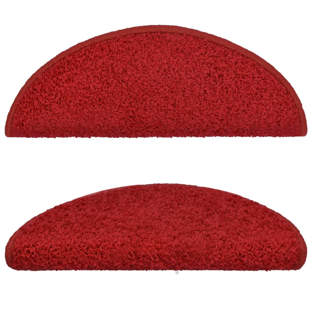 Stufenmatten 5 Stk. 65x25 cm Rot