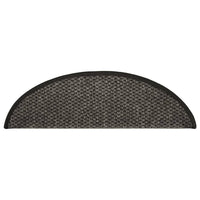 Thumbnail for Treppenmatten Selbstklebend Sisal 15 Stk. 56x20 cm Anthrazit