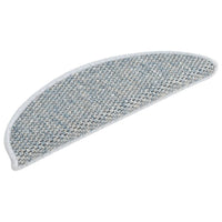 Thumbnail for Treppenmatten Selbstklebend Sisal-Optik 15 Stk. 56x20cm Blau